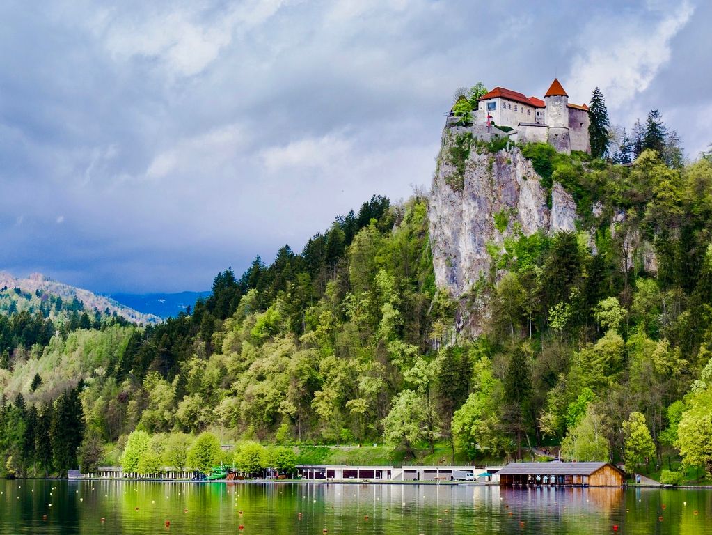 Kasteel in Bled